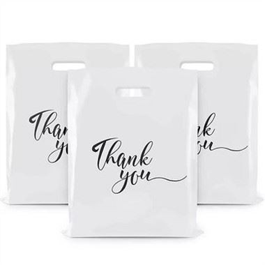 Ďakujem Die Cut Handle Bag