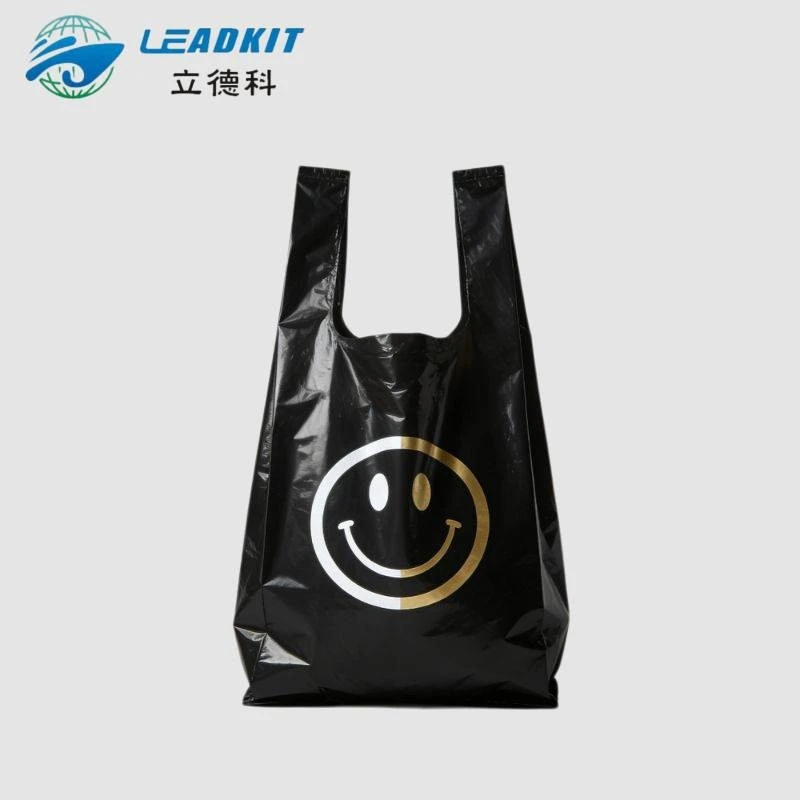 Black Plastic T-Shirt Bags suppliers
